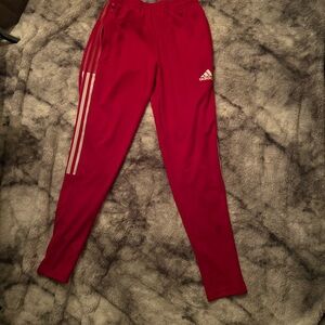 Red Adidas Sport pants